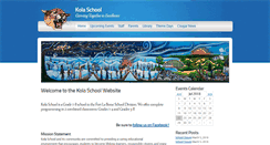 Desktop Screenshot of kola.flbsd.mb.ca